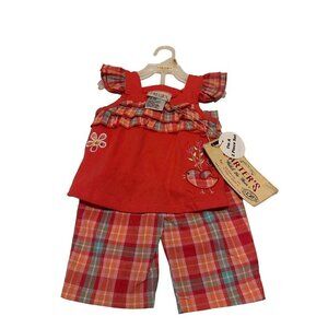Carter's girl set size 12m NWT